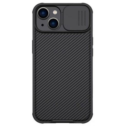 NILLKIN CamShield Pro hátlap csúsztatható kameravédelem iPhone 14 Plus fekete