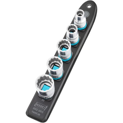 HAZET 900Z-SR/5 SmartRail 1/2" dugókulcs készlet 5 db-os