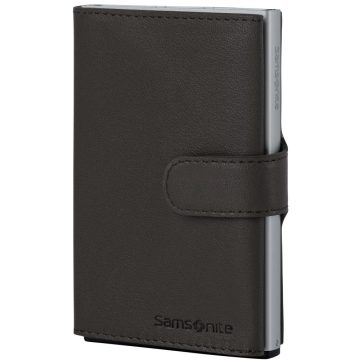 SAMSONITE Alu Fit 202 Slide-up Pénztárca barna