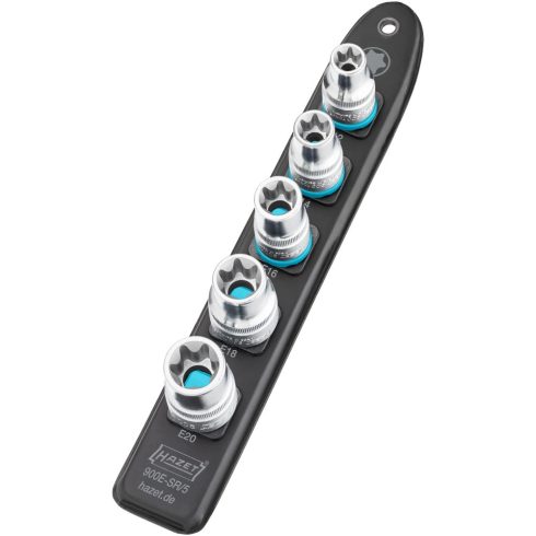 HAZET 900E-SR/5 SmartRail 1/2" dugókulcs készlet 5 db-os
