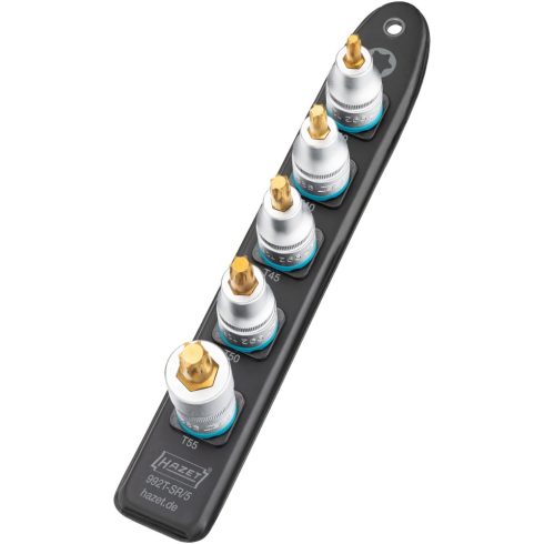 HAZET 992T-SR/5 SmartRail 1/2" dugókulcs készlet 5 db-os