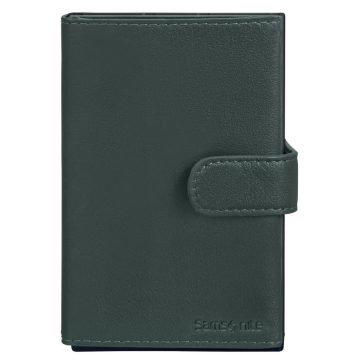 SAMSONITE Alu Fit 202 Slide-up Pénztárca szürkés zöld
