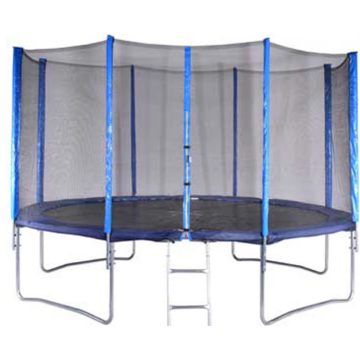 SPARTANSPORT Trambulin 460 cm hálóval és létrával