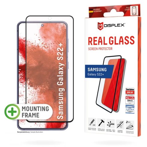 DISPLEX Real Glass Screen Protector Full Cover Samsung Galaxy S22 Plus