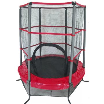 SPARTANSPORT Trambulin védőhálóval 137 cm