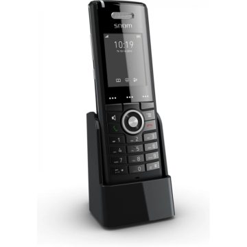 SNOM M65 DECT Handset telefon fekete