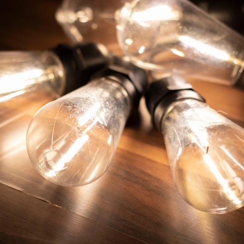 PARTY  fényfüzér sorolható filament LED-es