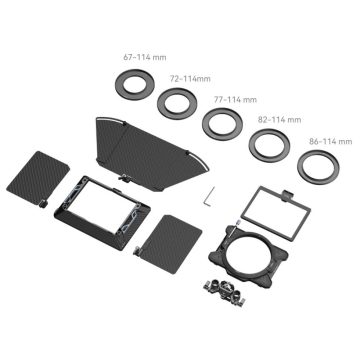   SMALLRIG 3641 Multifunctional Modular Matte Box (114mm) Basic Kit
