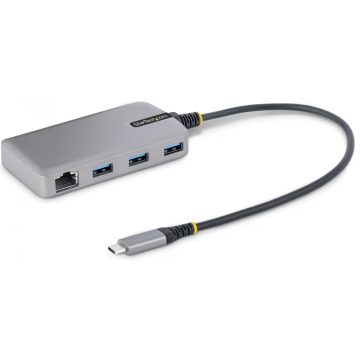 STARTECH 3-Port USB-C Hub with Ethernet szürke
