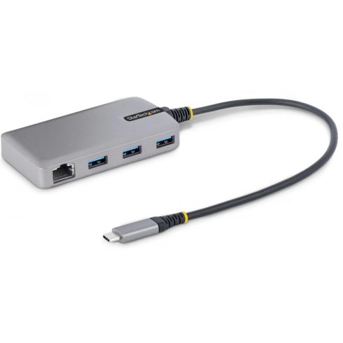 STARTECH 3-Port USB-C Hub with Ethernet szürke