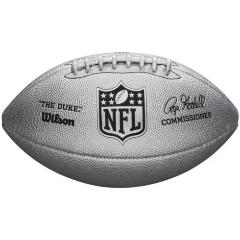 WILSON SPORT Amerikai focilabda Duke Metallic ezüst