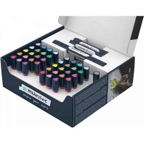SCHNEIDER Paint-It 040 Twin marker Set 1 Kétvégű marker készlet 52 darabos 20 különböző szín