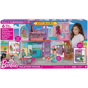 MATTEL HCD50 Tengerparti nyaraló készlet