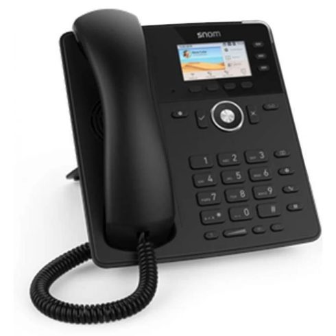 SNOM D717 VoIP telefon fekete