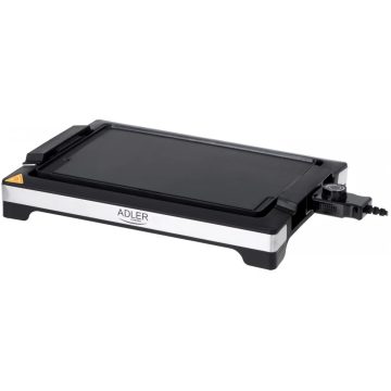   ADLER AD 6613 Grill asztali elektromos 3000 W ezüst / fekete