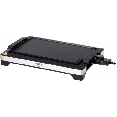ADLER AD 6613 Grill asztali elektromos 3000 W ezüst / fekete