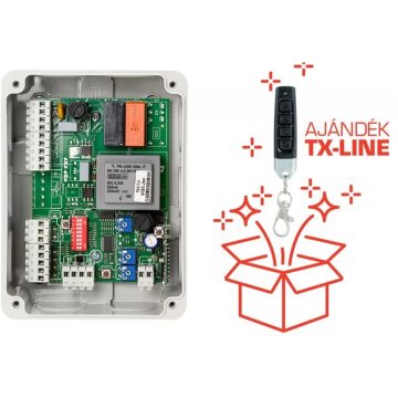   CONTROL ECO-1 + TX-LINE egymotoros vezérlés + TX-LINE távadó