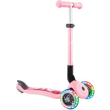   GLOBBER 433-210 Junior Foldable Fantasy Lights Scooter rózsaszín