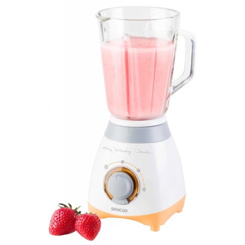 SENCOR SBL 4370 Turmixgép 500 W 1.5 l fehér / narancssárga