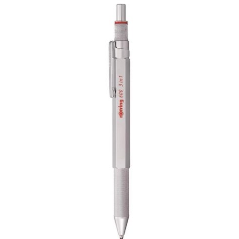ROTRING 600 3:1 multifunkciós írószer ezüst