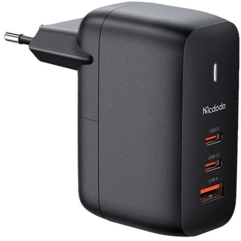 MCDODO CH-0291 GaN 65W charger fekete