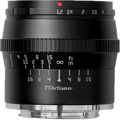 TTARTISAN 50mm F1.2 (Sony E) objektív fekete