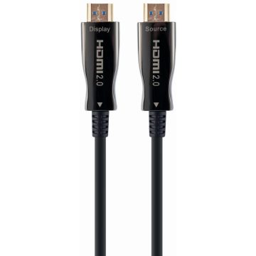   GEMBIRD HDMI 2.0 Összekötő Fekete 30m CCBP-HDMI-AOC-30M-02