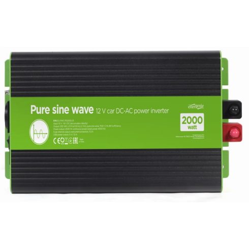 GEMBIRD 12 V Pure sine wave car DC-AC power inverter 2000 W