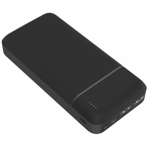PLATINET PMPB20W706B Powerbank 2xUSB 20000mAh fekete