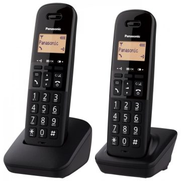 PANASONIC KX-TGB612PDB DECT vezetéknélküli telefon fekete