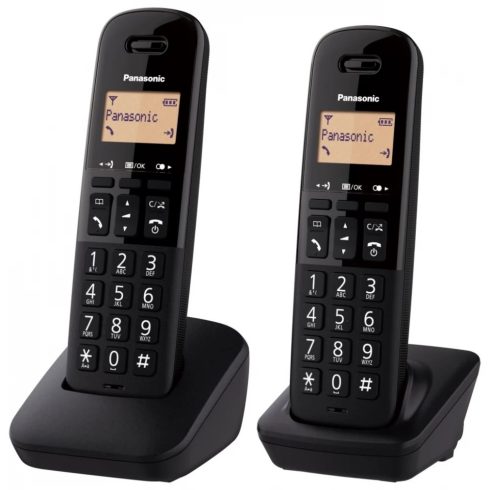 PANASONIC KX-TGB612PDB DECT vezetéknélküli telefon fekete