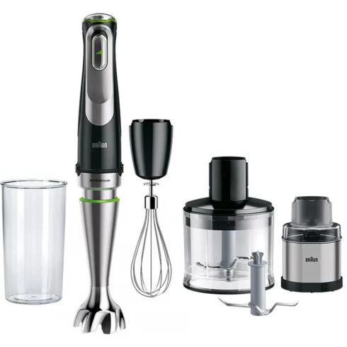 BRAUN MQ9138XI MultiQuick 9 kézi mixer 1200 W 600 ml ezüst / fekete