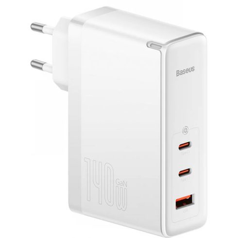 BASEUS 140W GaN5 Pro wall charger fehér