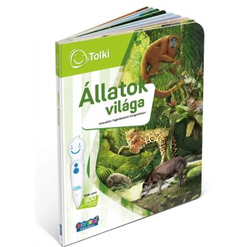 TOLKI Interaktív foglalkoztató könyv - Állatok világa