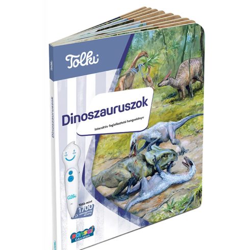 TOLKI Interaktív foglalkoztató könyv - Dinoszauruszok