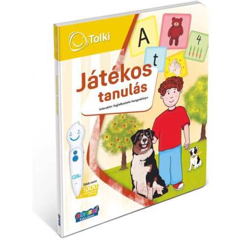 TOLKI Interaktív foglalkoztató könyv - Játékos tanulás