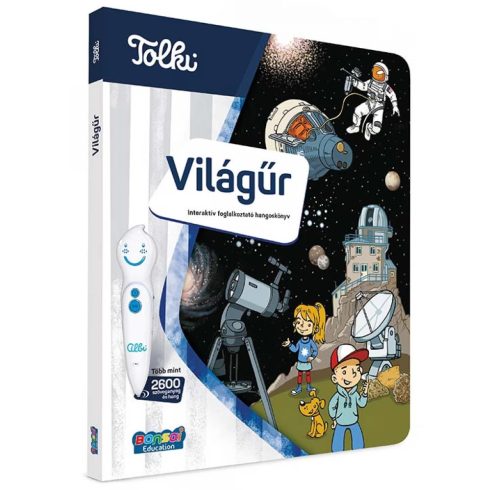 TOLKI Interaktív foglalkoztató könyv - Világűr