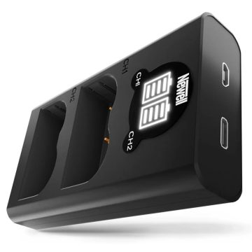 NEWELL DL-USB-C duplatöltő DMW-BLJ31 akkumulátorhoz