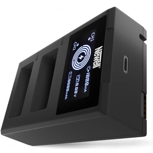 NEWELL FDL-USB-C duplatöltő LP-E17 akkumulátorhoz