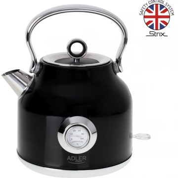   ADLER AD 1346b Black Electric Vízforraló 2200 W 1.7 l fekete