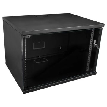 S-LINK Rackszekrény fekete 34386