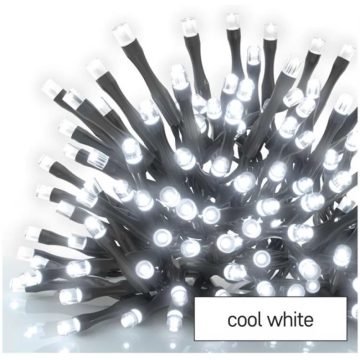   EMOS D1EC01 Standard LED sorolható karácsonyi füzér – fényfüggöny 1x2 m kültéri hideg fehér