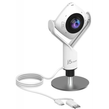J5CREATE JVCU360 360° All Around Webcam