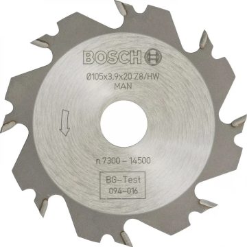 BOSCH Tárcsamaró lapostiplimarókhoz 105mm x 20mm 8Z