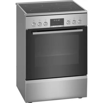   BOSCH HKS79U250 Serie 6 tűzhely elektromos szabadon álló rozsdamentes acél