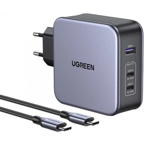 UGREEN CD289 GaN charger ezüst
