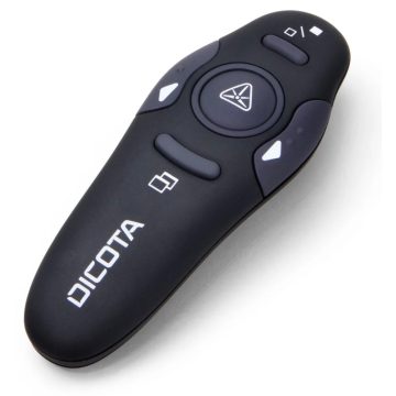   DICOTA D30933-V1 Pin Point vezeték nélküli lézeres Presenter fekete