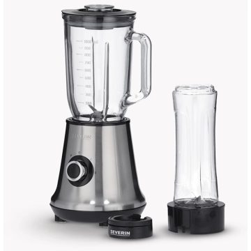   SEVERIN SM 3737 Mix & Go Turmixgép 500 W 1000 ml rozsdamentes acél / fekete