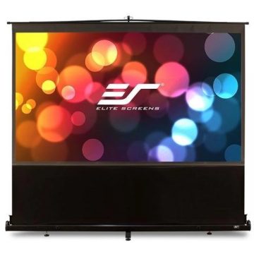   ELITESCREENS F84NWH hordozható manuális pull up vászon 186 x 105 cm