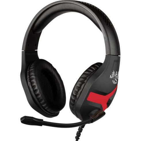 KONIX MYTHICS Nemesis Nintendo Switch Fejhallgató Vezetékes Gaming Stereo Mikrofon fekete